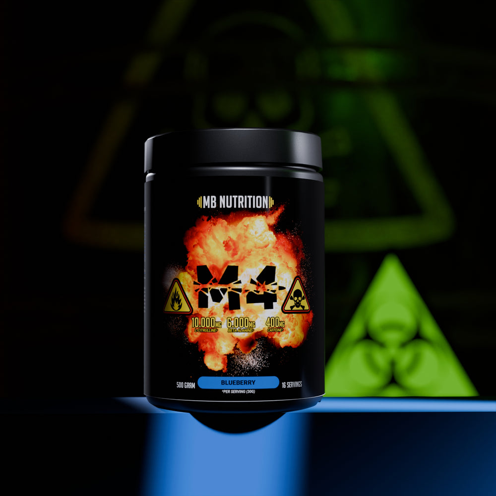 Pre-Workout M4 Extreme - Blueberry